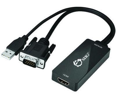 VGA and USB Audio to HDMI Conv Fashion