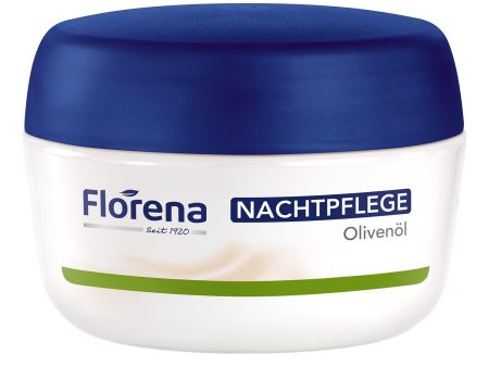 Crema de Noche Florena con Aceite de Oliva 50 ml Embalaje Deteriorado Online Sale