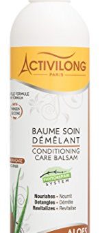 ACTIVILONG - Bálsamo Acondicionador Sin Enjuague - Aloe y Karité - Para Cabello Seco y Dañado - Nutre y Repara - Sin Parabenos, Silicona ni Aceite Mineral - Hecho en Francia - 250ml Embalaje Deteriorado For Cheap