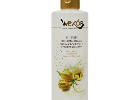 WEXOR Elixir Perfuma Ropa con Microcápsulas de Ylang Ylang, Cachemira y Madera de Pachulí, 200 ml Online