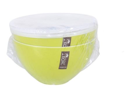 Set de 2 Cuencos de Ensalada con Tapa Kitchen Tropic, Color Lima, 15.8 cm Discount