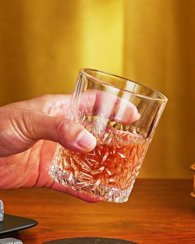 Set de Decantador de Whisky con Vasos y Piedras - Regalo Perfecto para el Abuelo Fashion