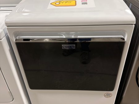 NEW MAYTAG SMART ELECTRIC DRYER with STEAM - MODEL: MED7230HW DRY12596 For Cheap